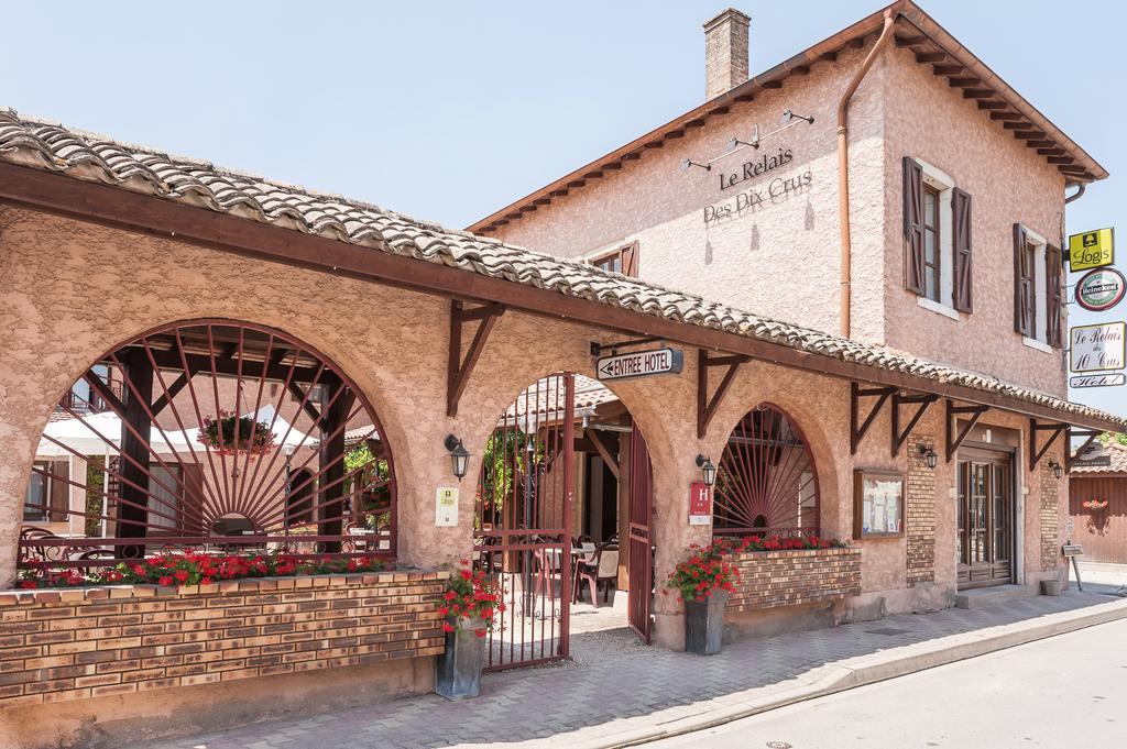 Le Relais Des Dix Crus - Logis Hotel B&B Corcelles-en-Beaujolais Εξωτερικό φωτογραφία